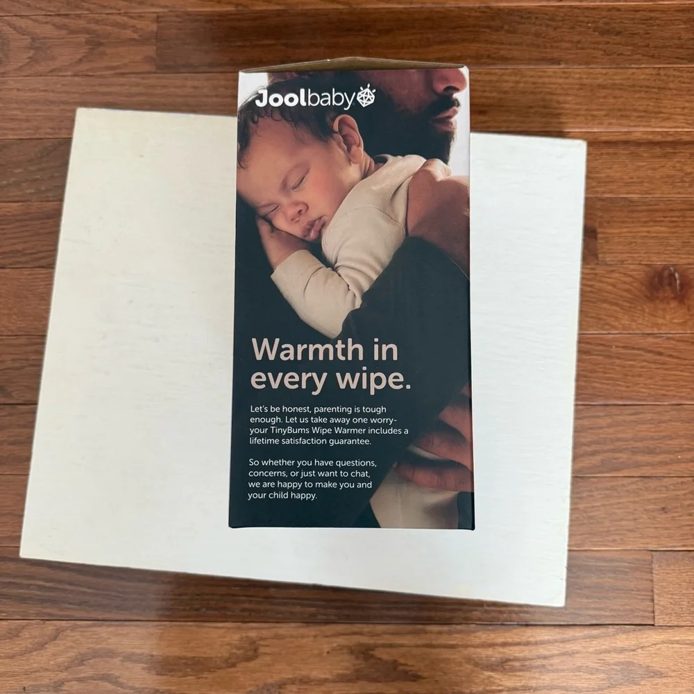 Joolbaby tinyBums wipe warmer soft led nightlight fits standard wipes new in box